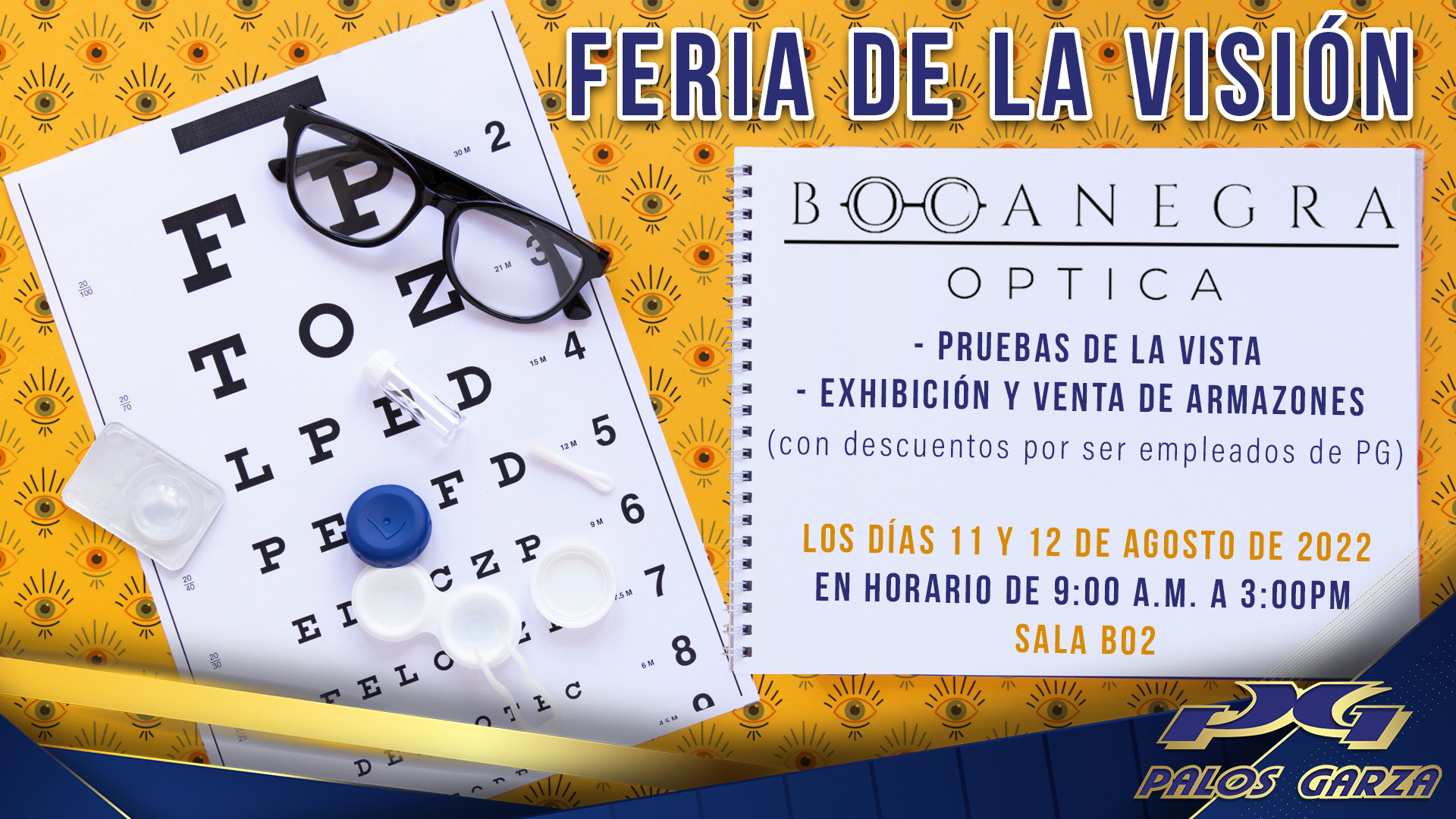 Aviso/ Feria de la Visión.